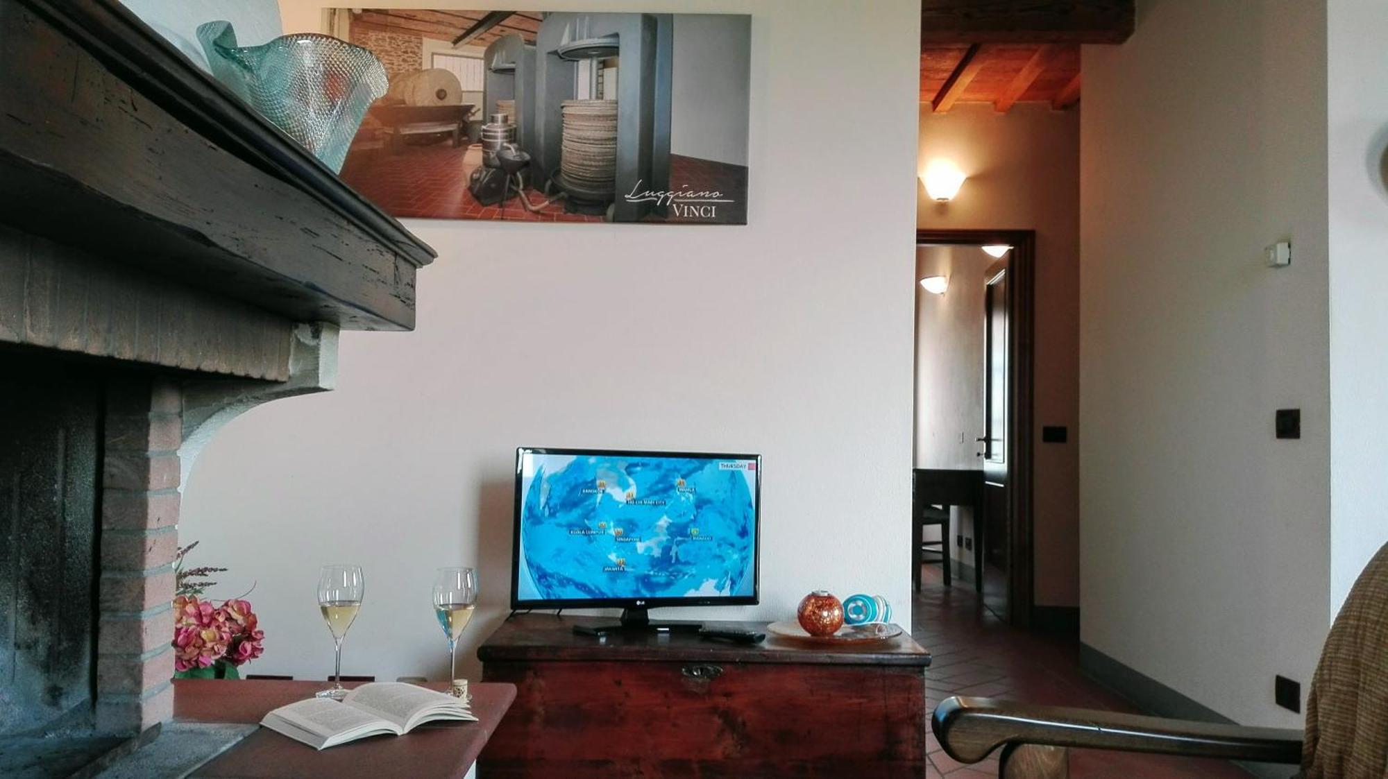 Agriturismo Luggiano 芬奇 客房 照片