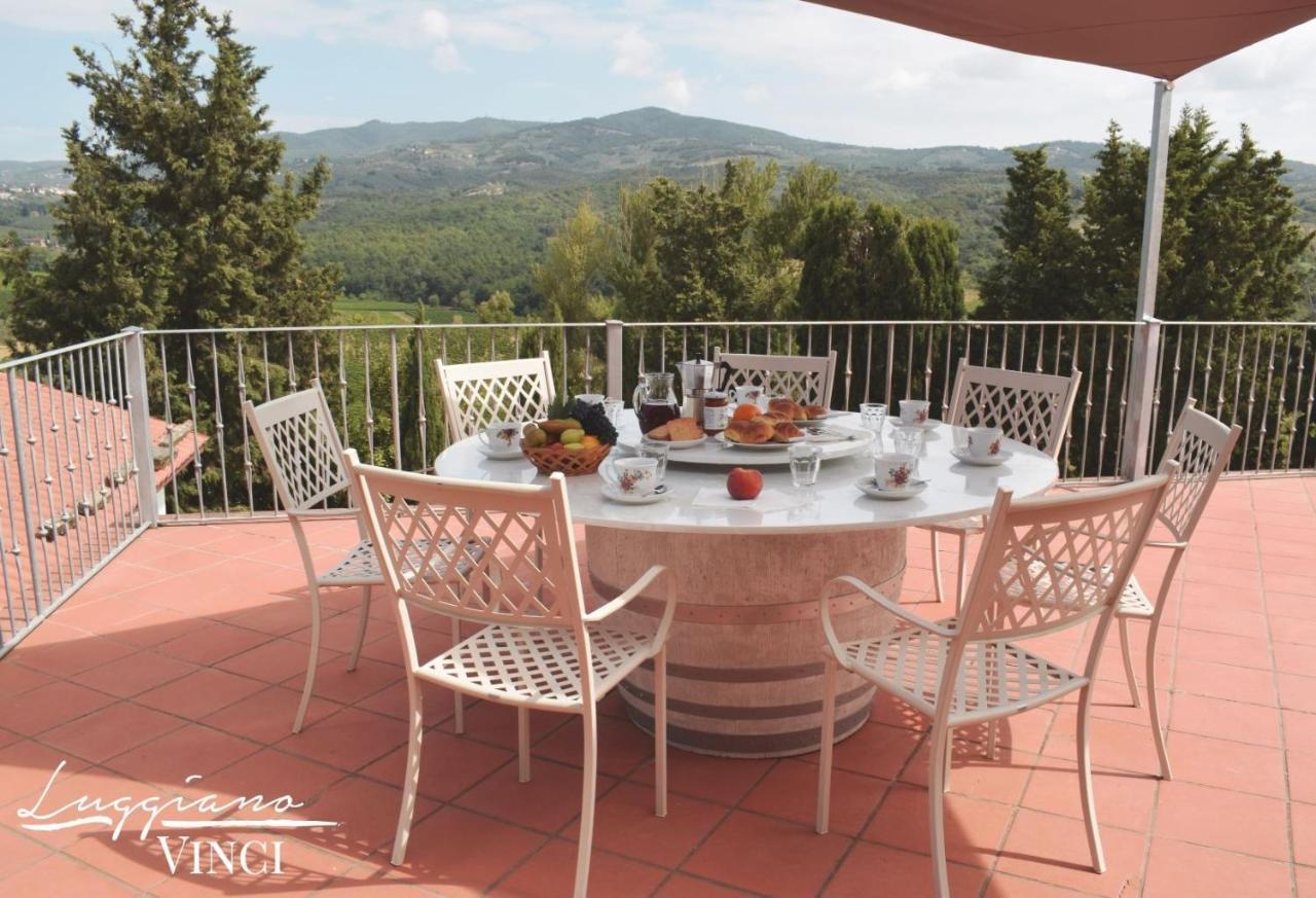 Agriturismo Luggiano 芬奇 外观 照片